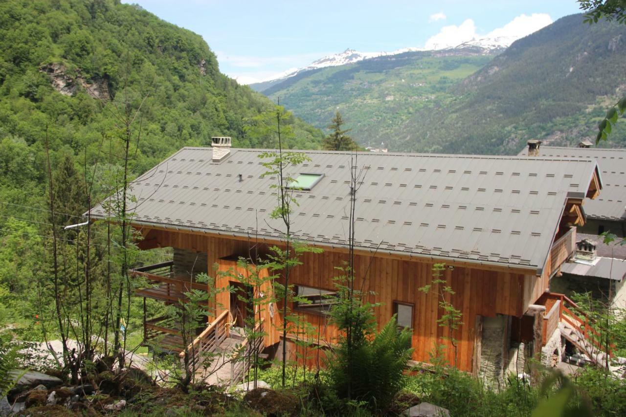 Ferienwohnung Ferme Saint-Aubin Sainte-Foy-Tarentaise Exterior foto