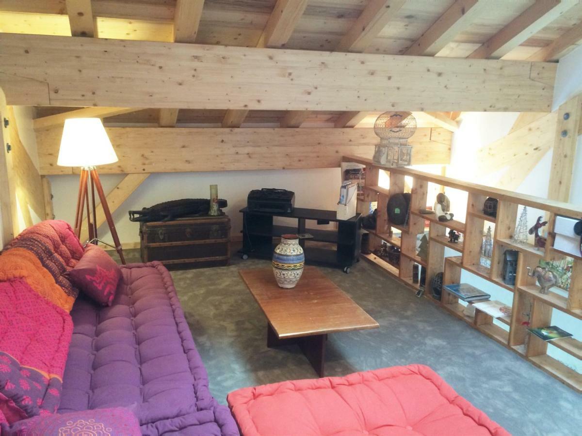Ferienwohnung Ferme Saint-Aubin Sainte-Foy-Tarentaise Exterior foto